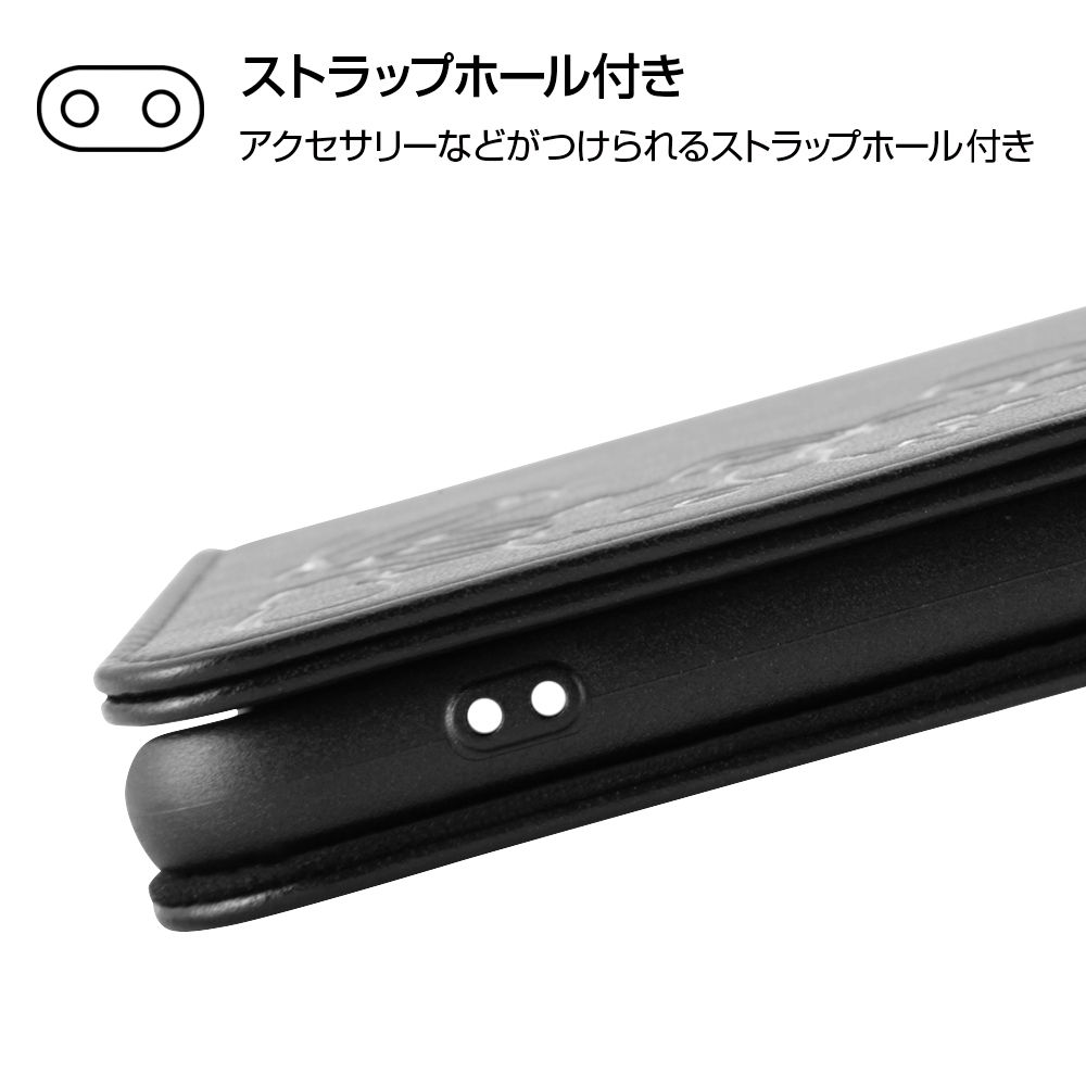 公式 ショップディズニー Iphone Xs X ディズニーキャラクター 手帳型ケース ホットスタンプ ワンポイント プー
