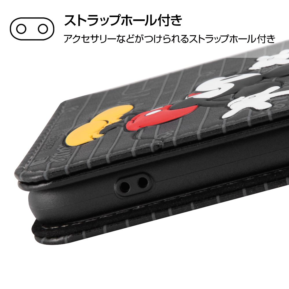 公式 ショップディズニー Iphone Xs X ディズニーキャラクター 手帳型ケース スタンディング カーシヴ ミニー