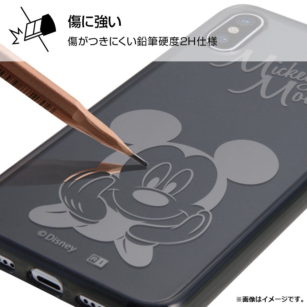 iPhone XS/X ディズニーキャラクター/ハイブリッドケース/ミニー