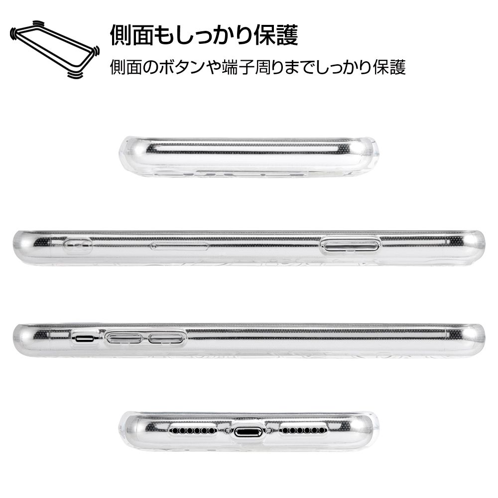 iPhone XR 『ディズニーキャラクター』/TPUソフトケース キラキラ/ミッキー