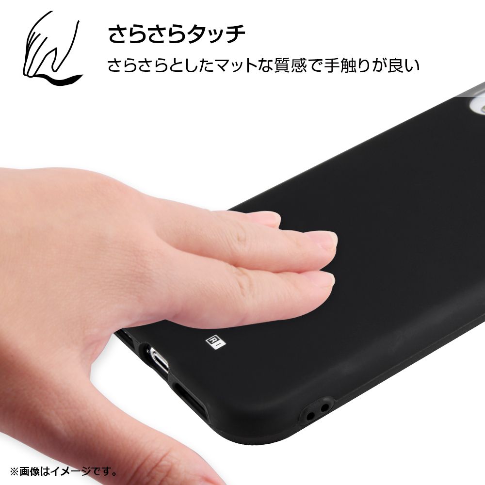 iPhone XR 『ディズニーキャラクター』/TPUソフトケース 耐衝撃Light Petit/ペールブルー