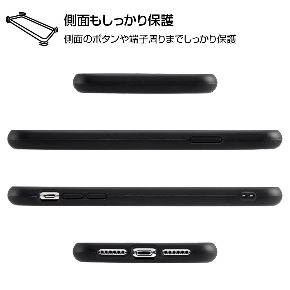 iPhone XR 『ディズニーキャラクター』/TPUソフトケース 耐衝撃Light Petit/ペールブルー