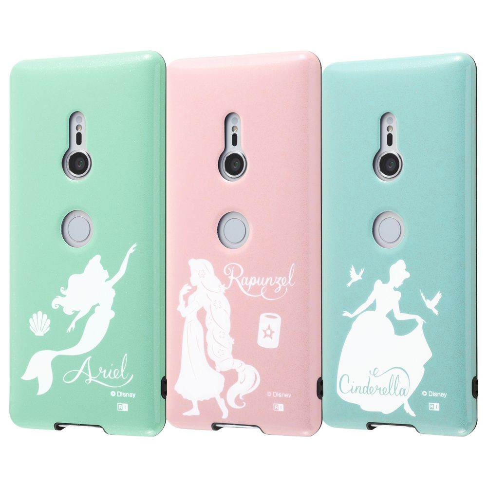 公式 ショップディズニー Xperia Xz3 ディズニーキャラクター Tpuソフトケース 耐衝撃light Pastel アリエル