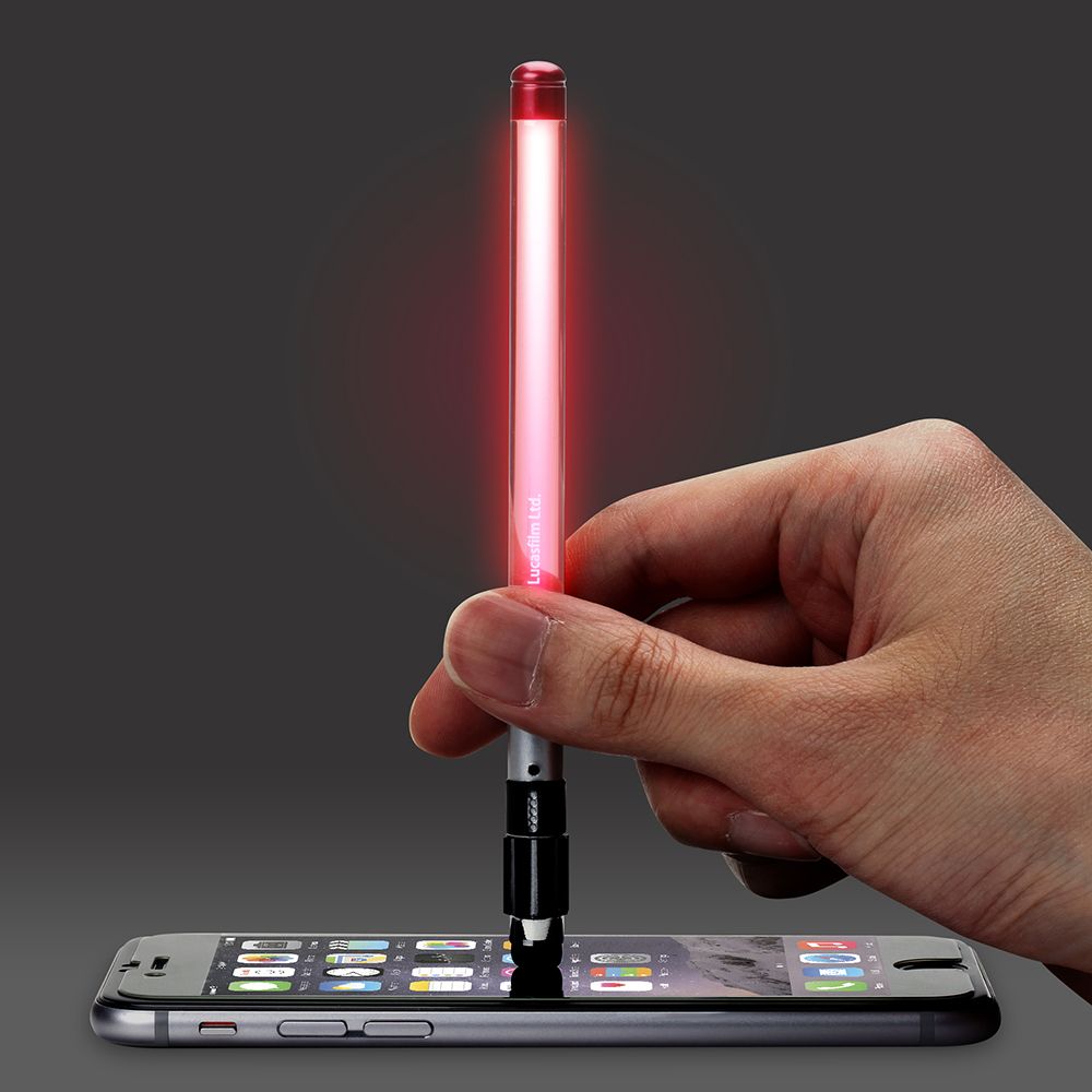 公式 ショップディズニー Starwars ライトセーバー型タッチペン ダースベイダー