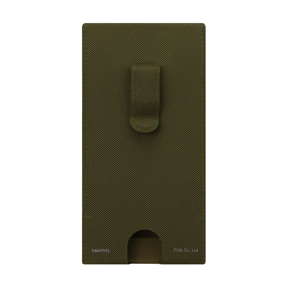 ロゴ カーキ マルチスマートフォン用ウエストポーチ
