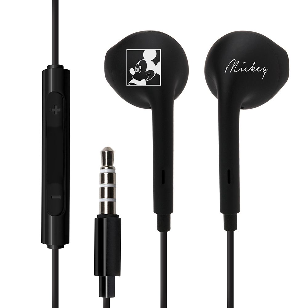 公式 ショップディズニー ディズニーキャラクター ステレオイヤホン 3 5mm イヤホンプラグ ミッキーマウス
