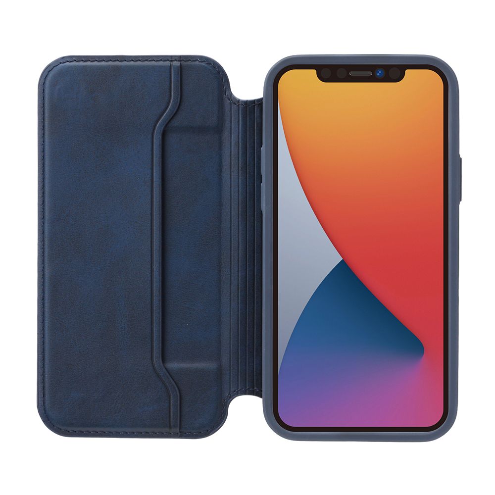 ミッキーマウス iPhone 12 mini用 ガラスフリップケース