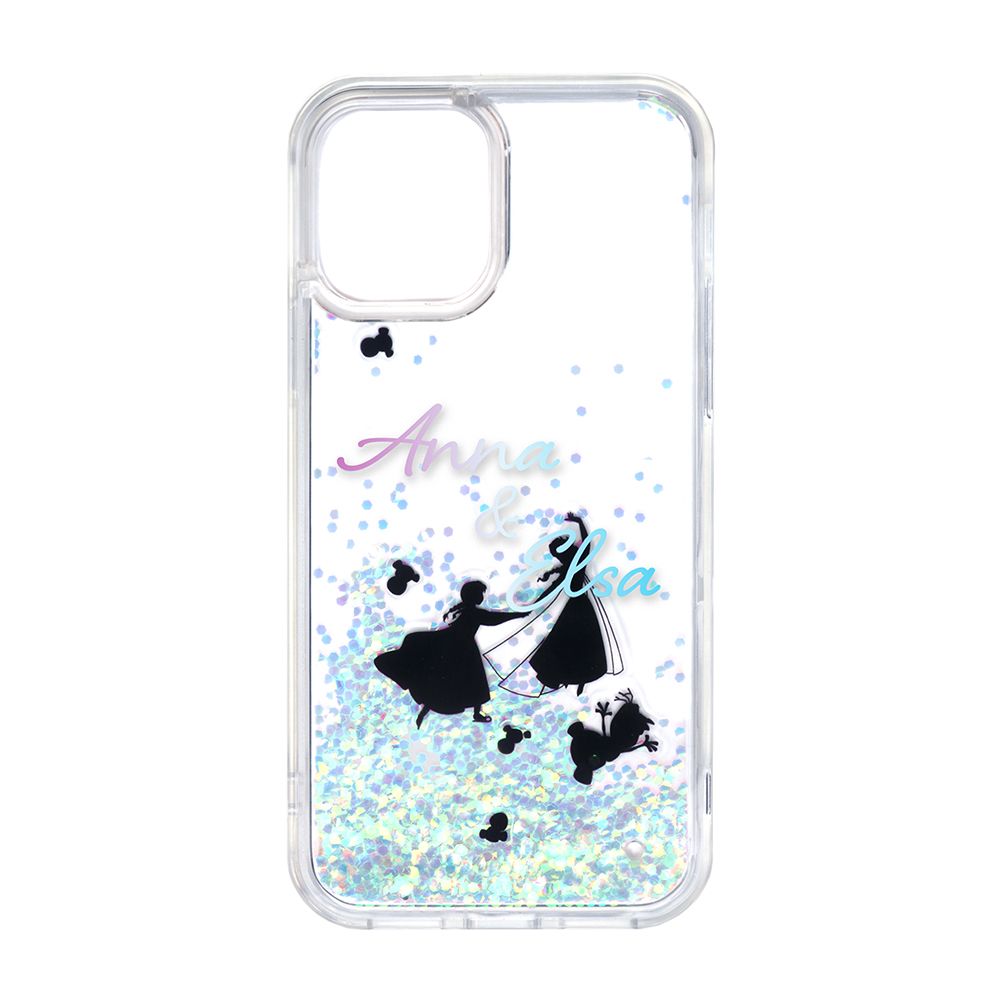 『アナと雪の女王』 iPhone 12 mini用 グリッターケース