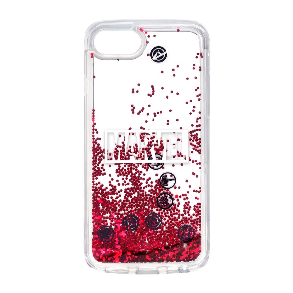 ロゴ iPhone 6/6s/7/8/SE用 グリッターケース