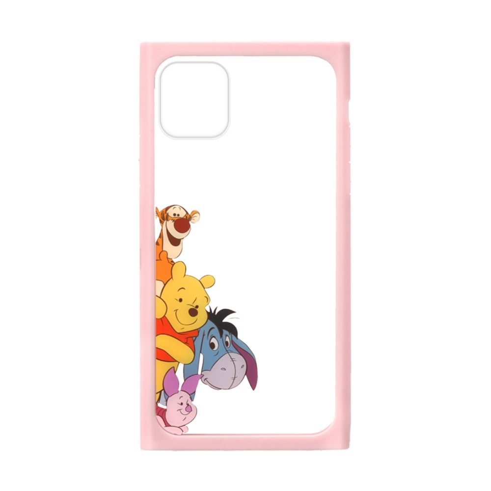 くまのプーさん iPhone11 Pro Max用　ガラスタフケース