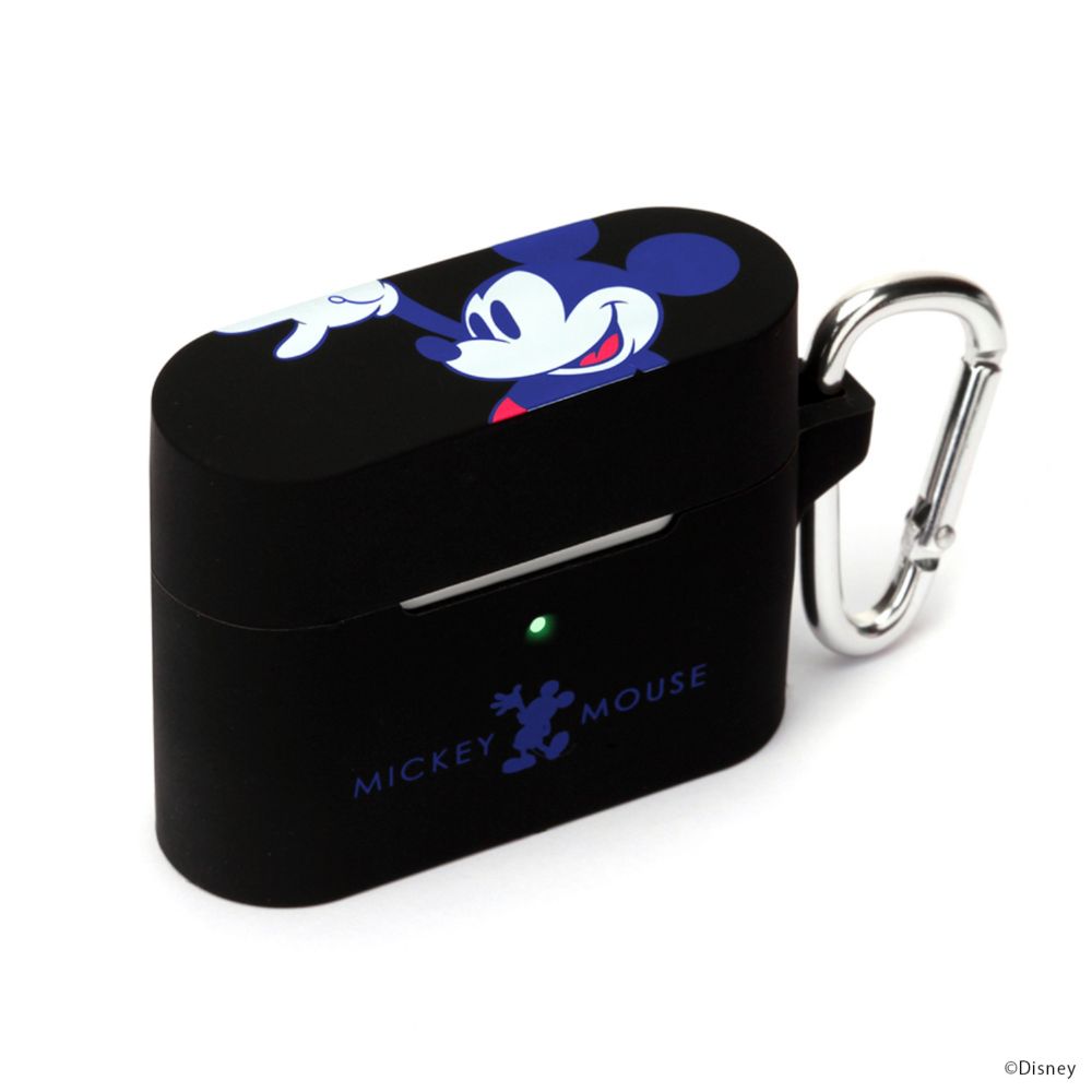 公式 ショップディズニー Airpods Pro 充電ケース用シリコンカバー ミッキーマウス ブラック