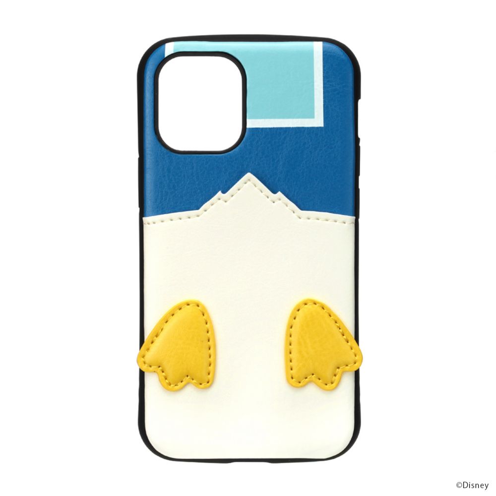 ドナルドダック iPhone 12 mini用 タフポケットケース