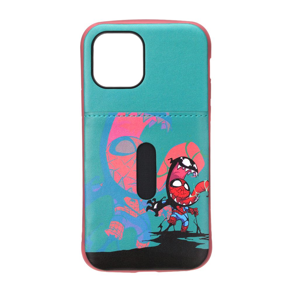 スパイダーマン＆ヴェノム iPhone 12/12 Pro用 タフポケットケース
