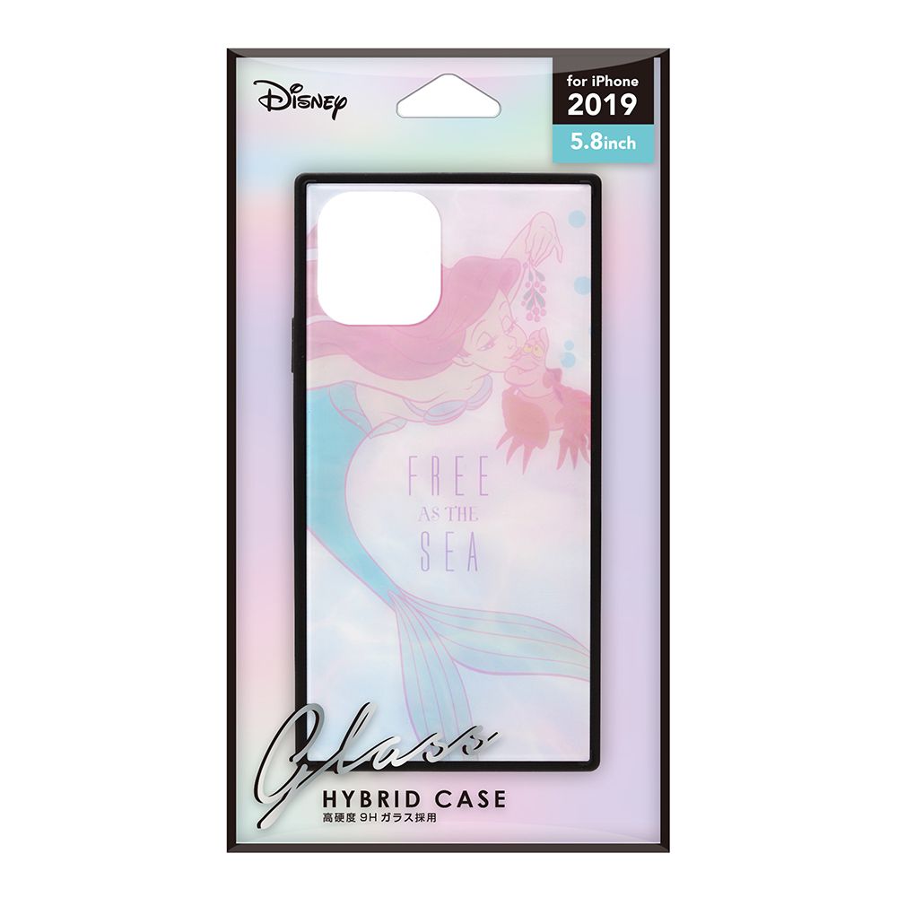 アリエル＆セバスチャン iPhone 11 Pro  ガラスハイブリッドケース