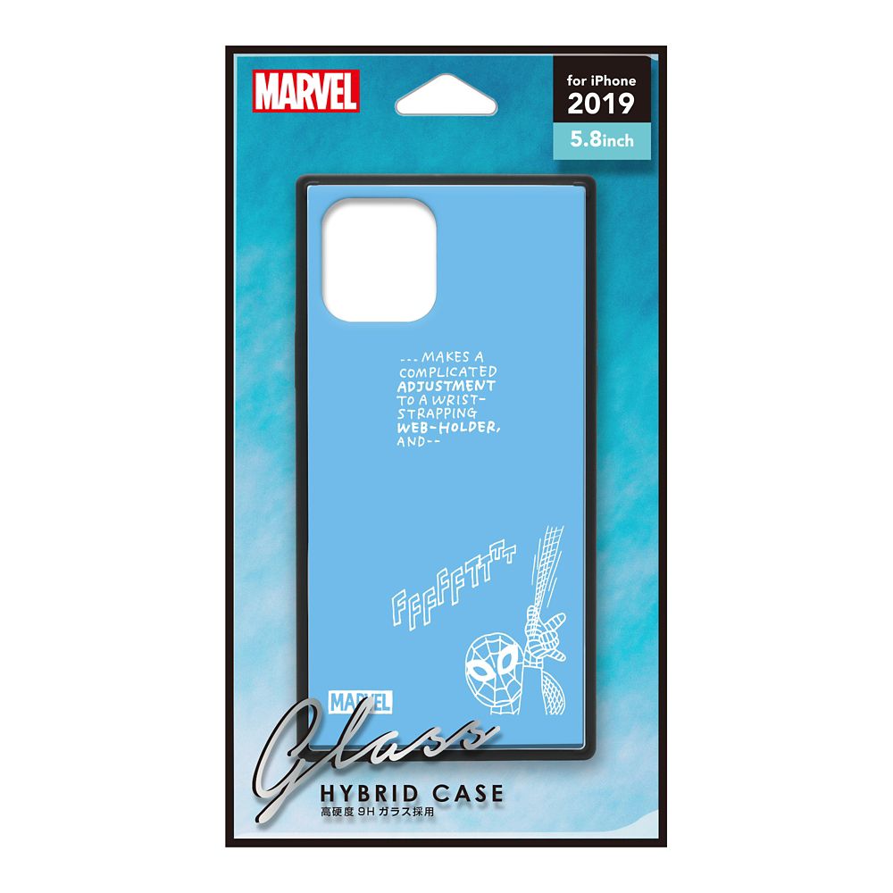 スパイダーマン iPhone 11 Pro  ガラスハイブリッドケース