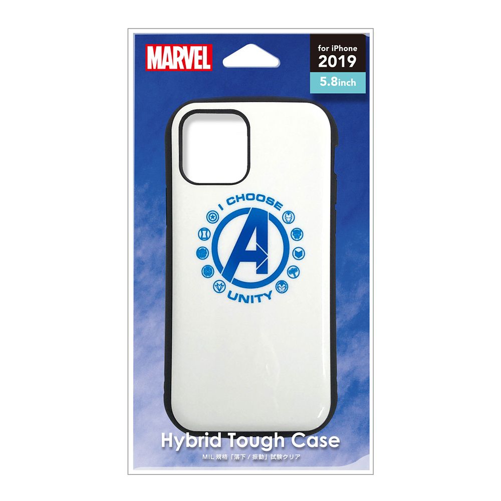 アベンジャーズ/ホワイト iPhone 11 Pro  ハイブリッドタフケース
