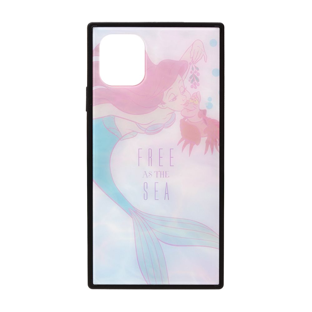 アリエル＆セバスチャン iPhone 11 ガラスハイブリッドケース