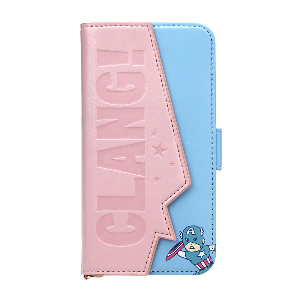 キャプテン・アメリカ iPhone 11 ダブルフリップカバー