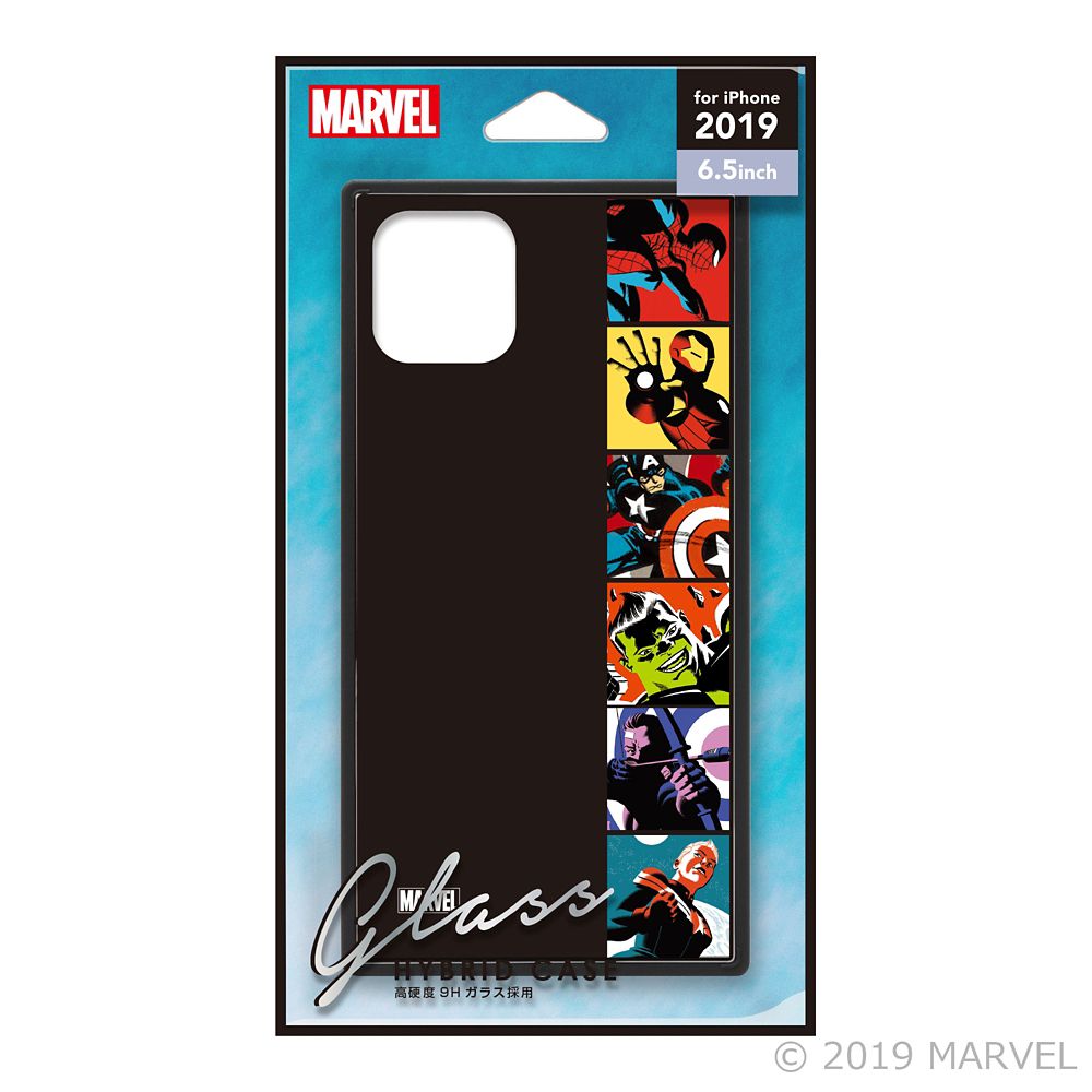 アベンジャーズ/ポップアート iPhone 11 Pro Max ガラスハイブリッドケース