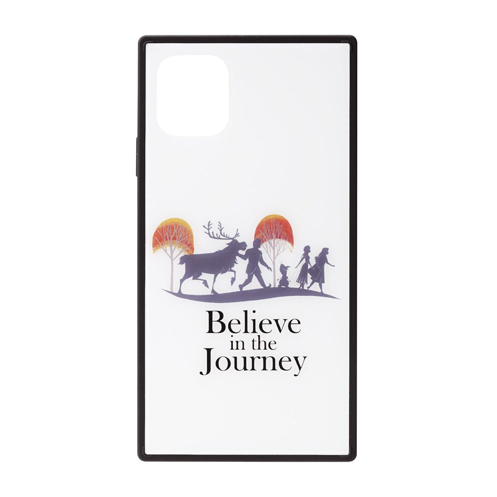 アナと雪の女王2 iPhone 11用 ガラスハイブリッドケース