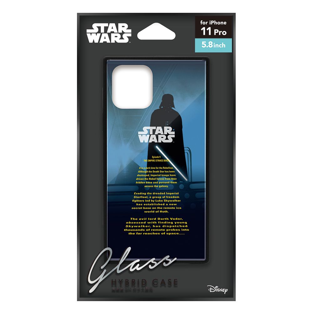 ダース・ベイダー iPhone 11 Pro用 ガラスハイブリッドケース