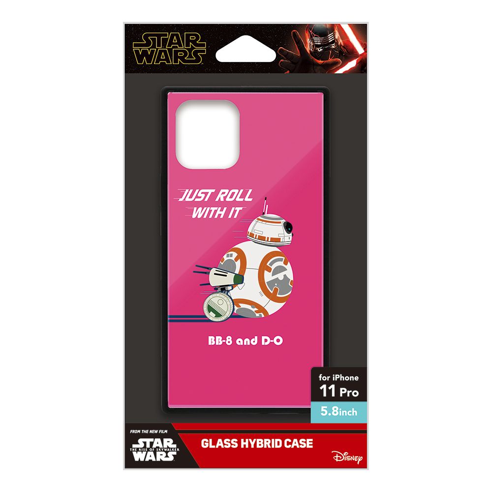 BB-8 iPhone 11 Pro用 ガラスハイブリッドケース