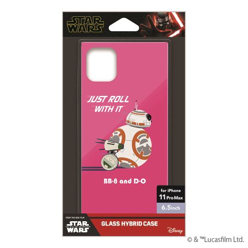 BB-8 iPhone 11 Pro Max用 ガラスハイブリッドケース