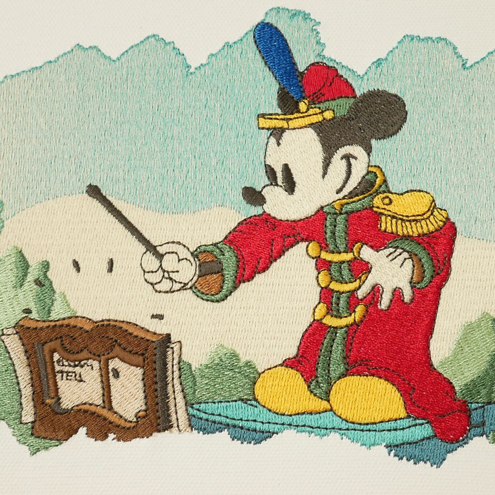 刺しゅうキャンバスアート　「ミッキーマウス」