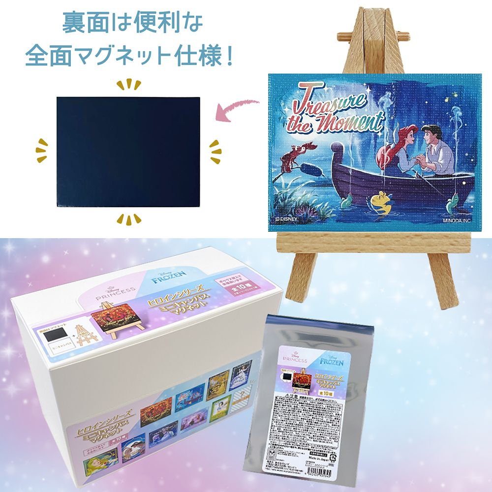 ヒロインシリーズ ミニキャンバスマグネット 全10種入りボックスセット