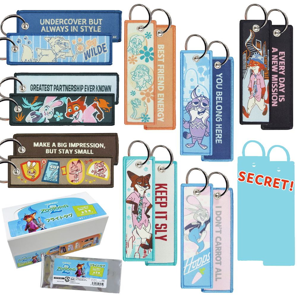 ズートピア2 フライトタグ 全9種入りボックスセット