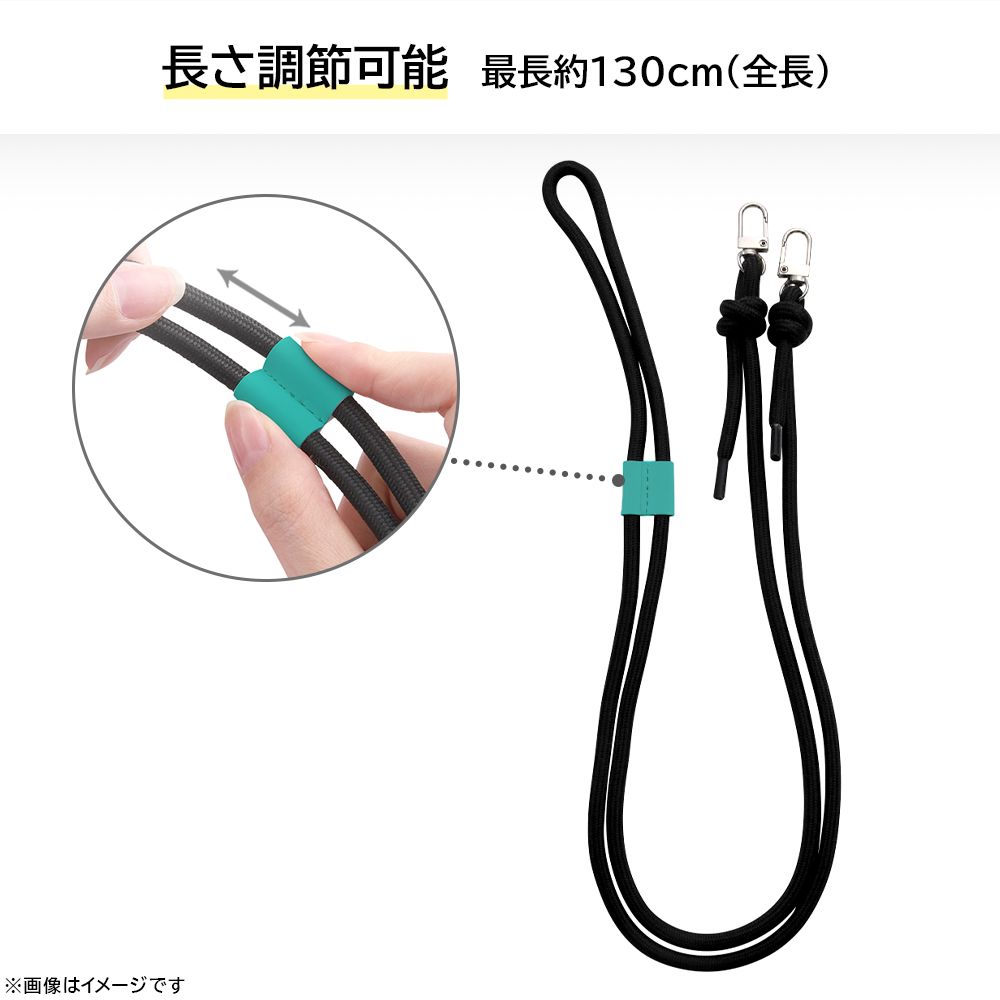 ミッキーマウス_80年代 汎用スマホポーチ m1n1 クリア窓付き