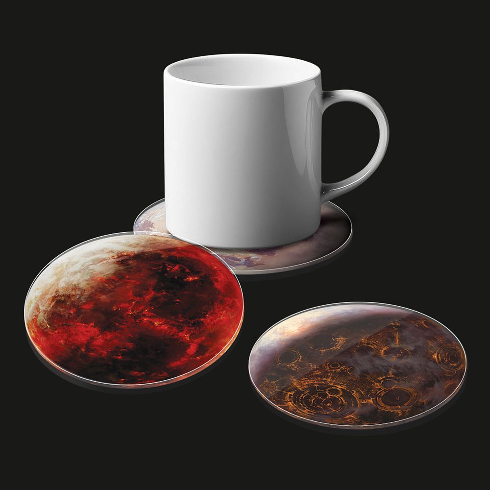 『スター・ウォーズ』【惑星コースター】Bセット＜ムスタファ―／タトゥイーン／コルサント＞