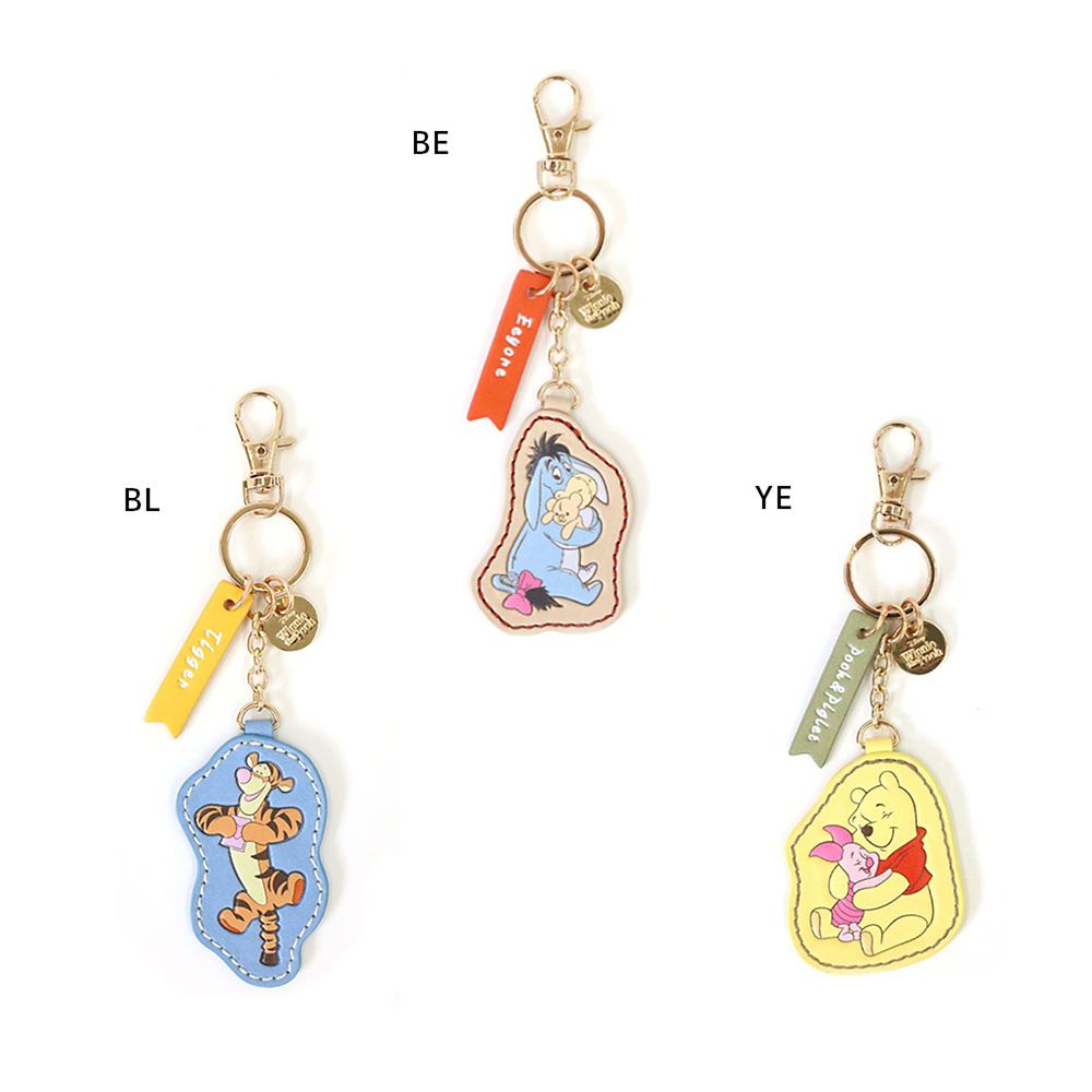 【ACCOMMODE】くまのプーさん イーヨー フェイクレザー チャーム(D-SK1141/BE)