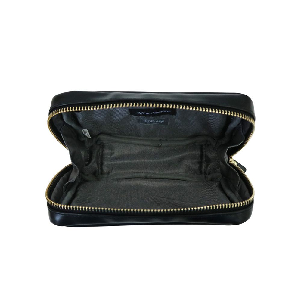 【ACCOMMODE】シンデレラ ルシファー ヴィランズ ポーチ(D-ST1682/BK)