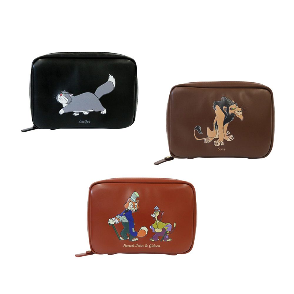 【ACCOMMODE】『ピノキオ』ギデオン ファウルフェロー ヴィランズ ポーチ(D-ST1682/DOR)