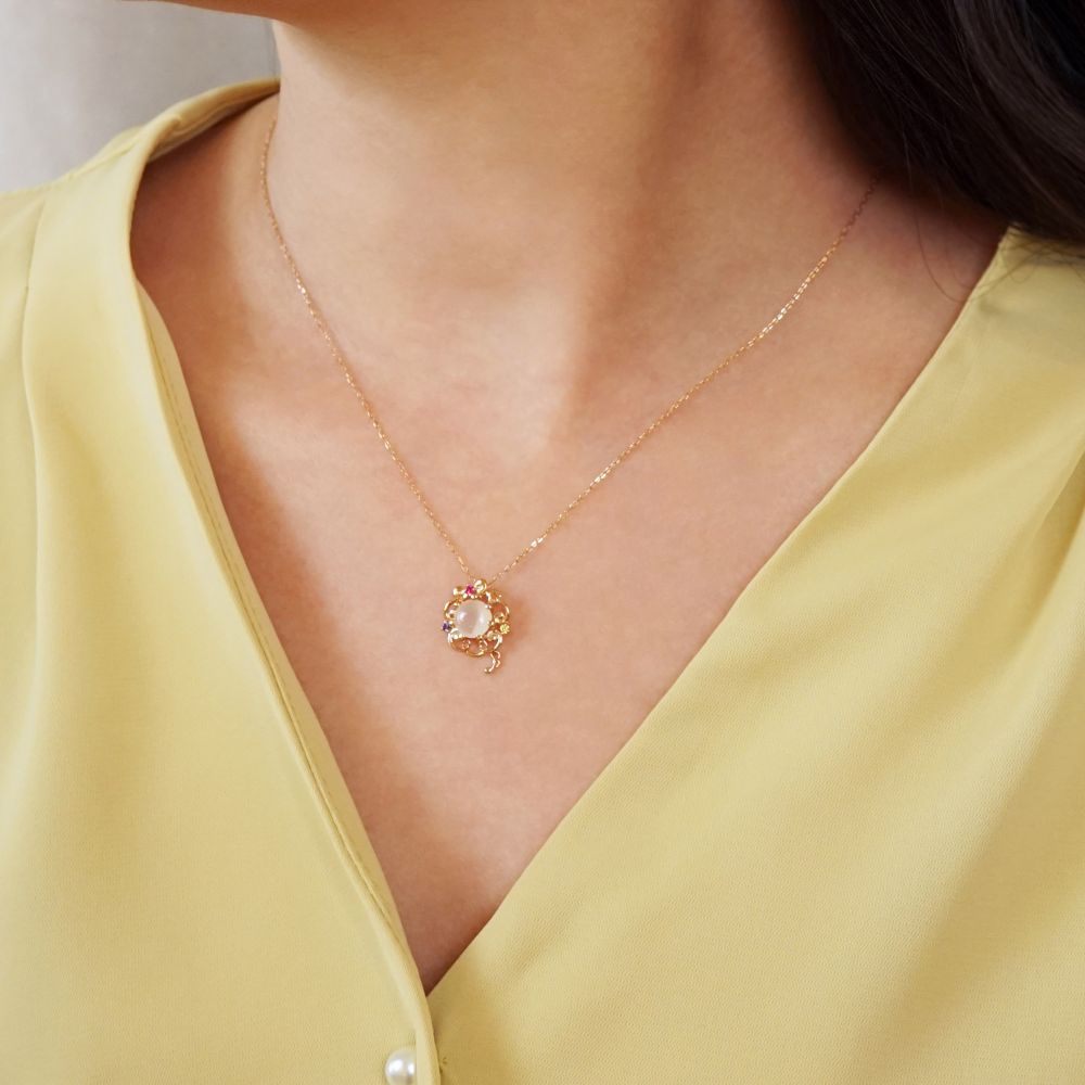 ディズニーコレクションジュエリー復刻版[白雪姫]ネックレス(Merry Dance)