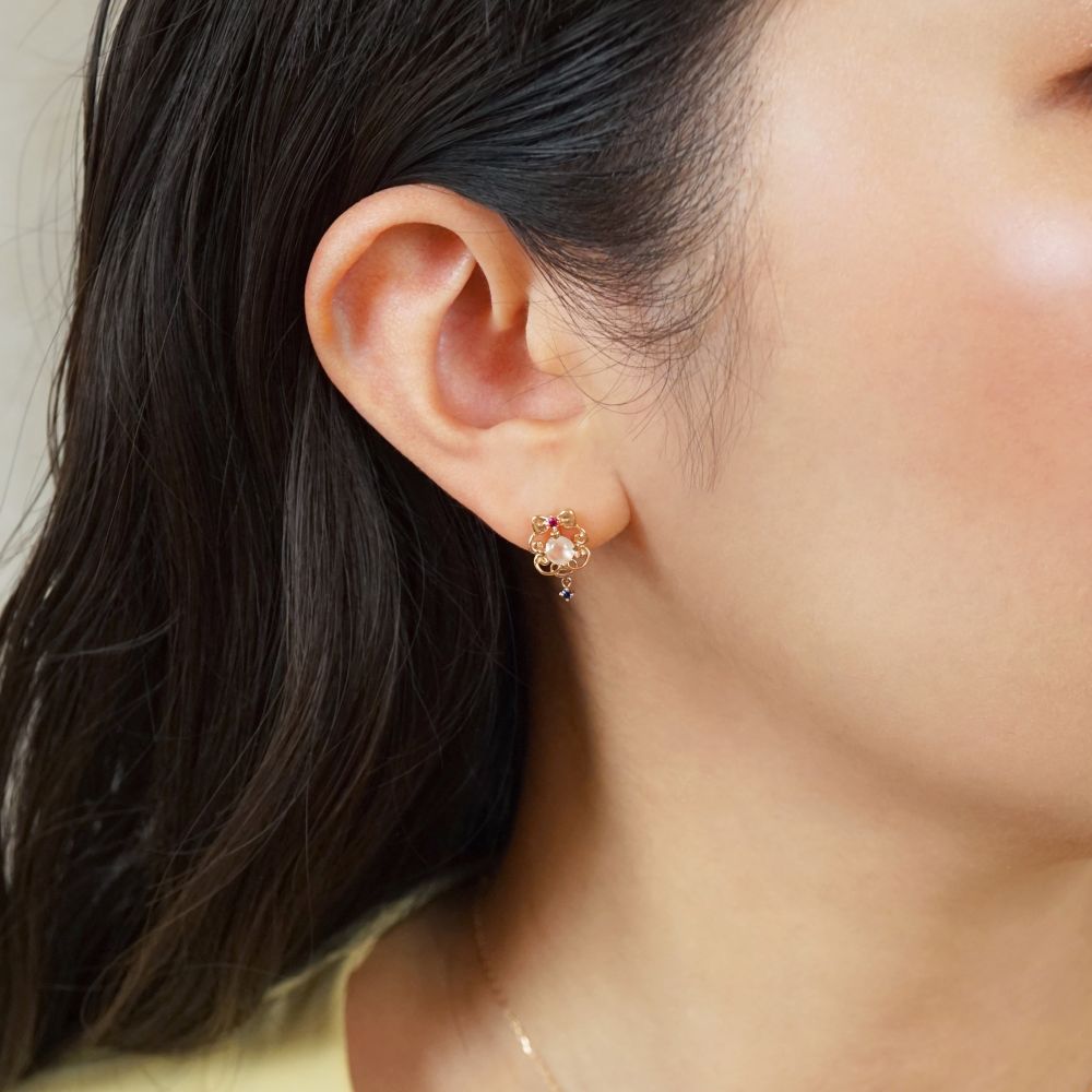 ディズニーコレクションジュエリー復刻版[白雪姫]ピアス(Merry Dance)