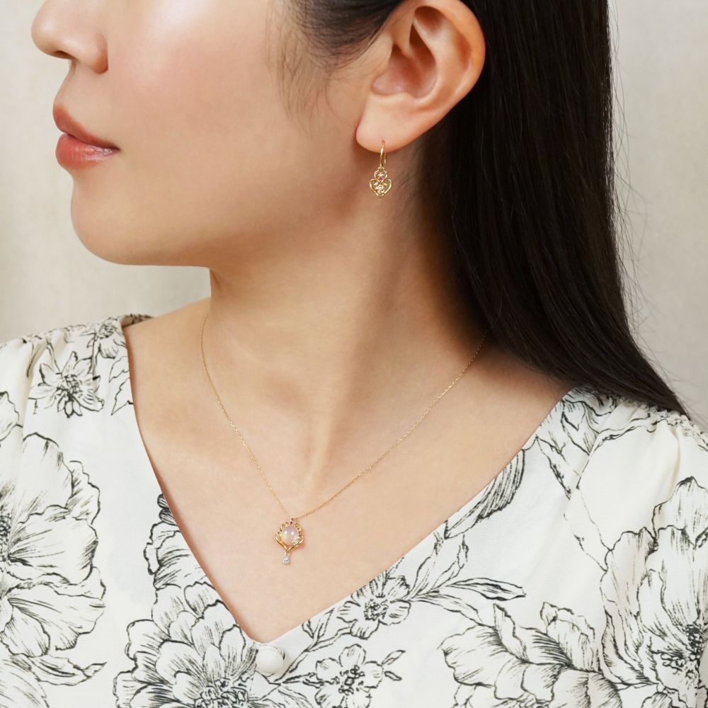 ディズニーコレクションジュエリー復刻版デザイン[オーロラ]ピアス(Innocent)