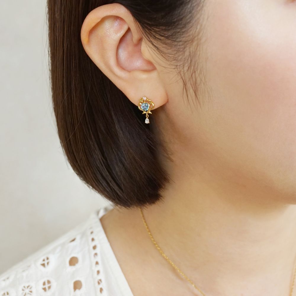 ディズニーコレクションジュエリー[リトルマーメイド]ピアス(Bride)