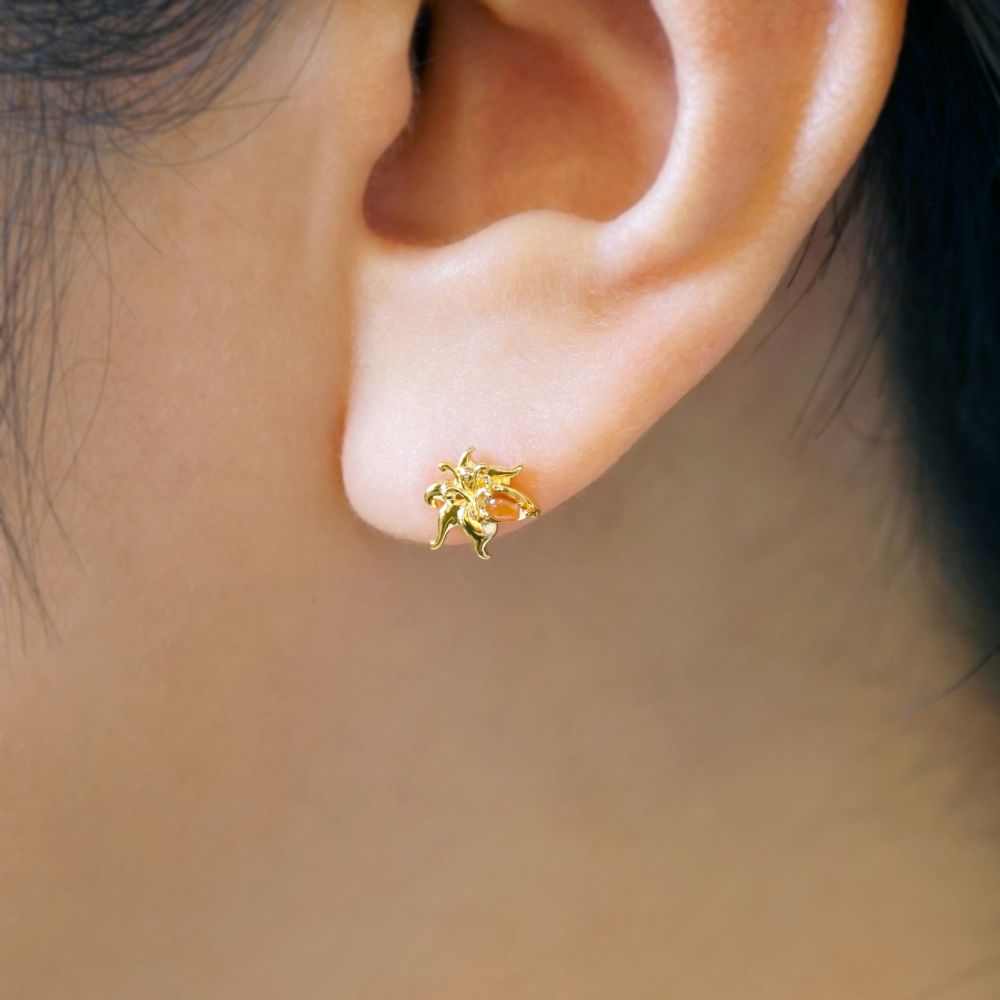 【Solo Pierce】ディズニーコレクションジュエリー［ラプンツェル］ピアス(Cherish)