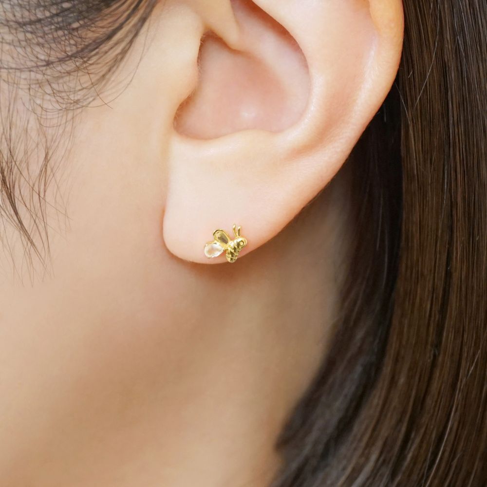 【Solo Pierce】ディズニーコレクションジュエリー[くまのプーさん]ピアス(Happy Day)