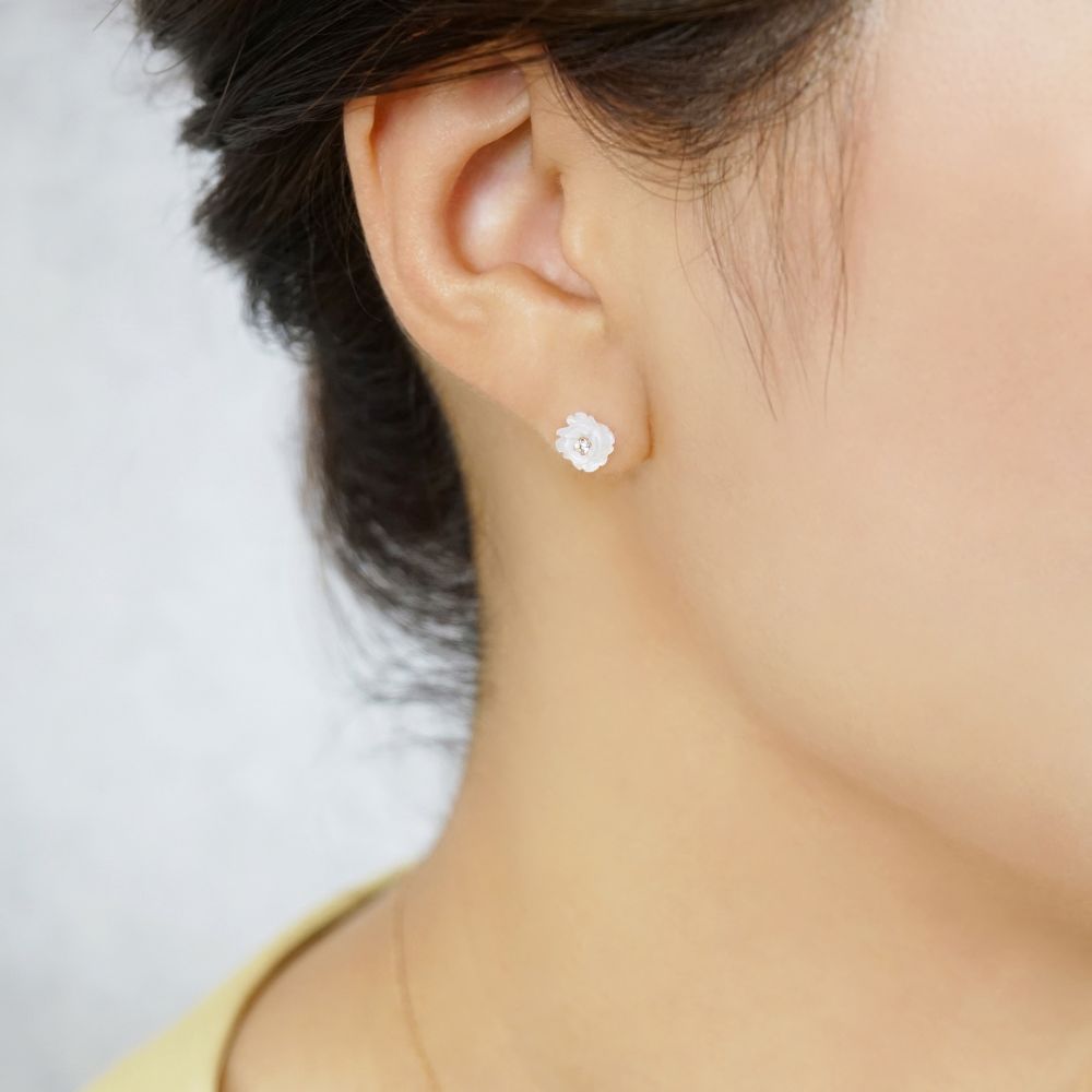 ディズニーコレクションジュエリー[美女と野獣]ピアス(Snowball)