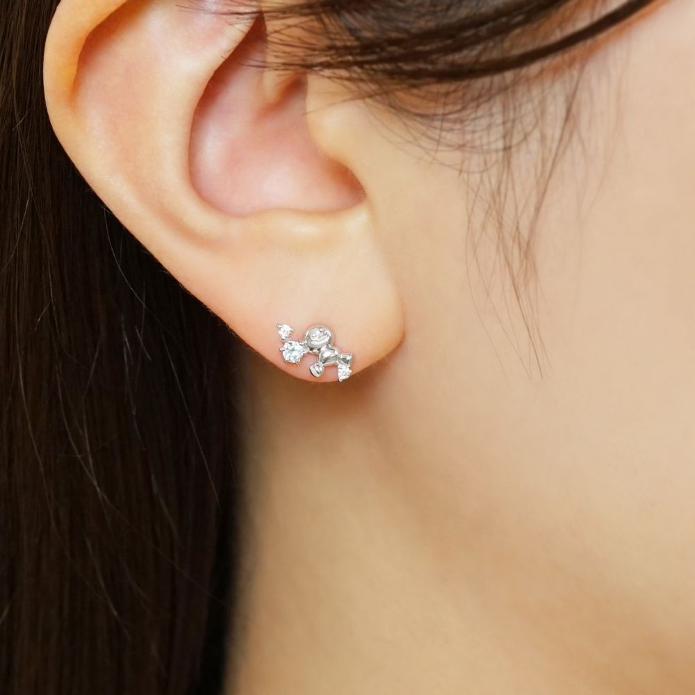 ディズニーコレクションジュエリー［アナと雪の女王2］ピアス(Snowgies)