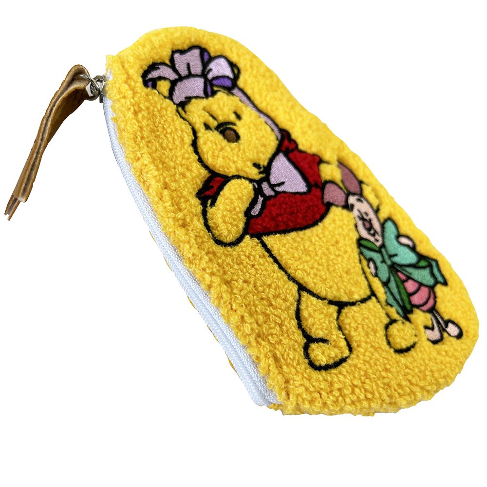 プーさん　ダイカットさがらポーチ　DPO-PCH32/YELLOW