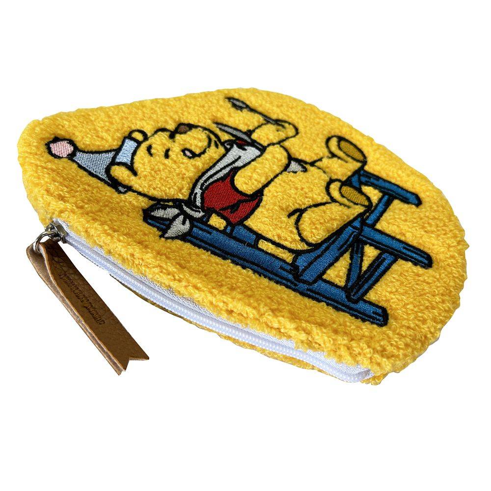 プーさん　ダイカットさがらポーチ　DPO-PCH34/YELLOW