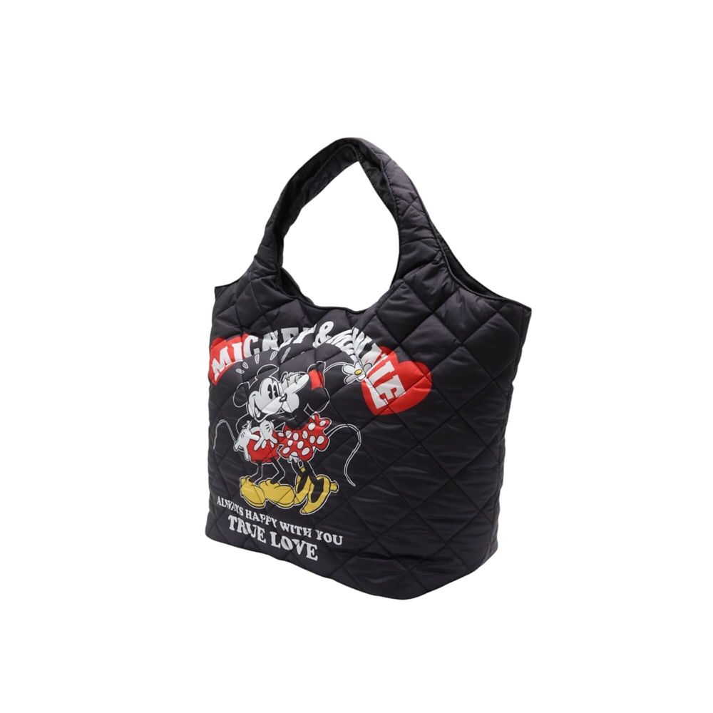 ミッキー＆ミニー　中綿キルティングトート　DMK-QUZ03