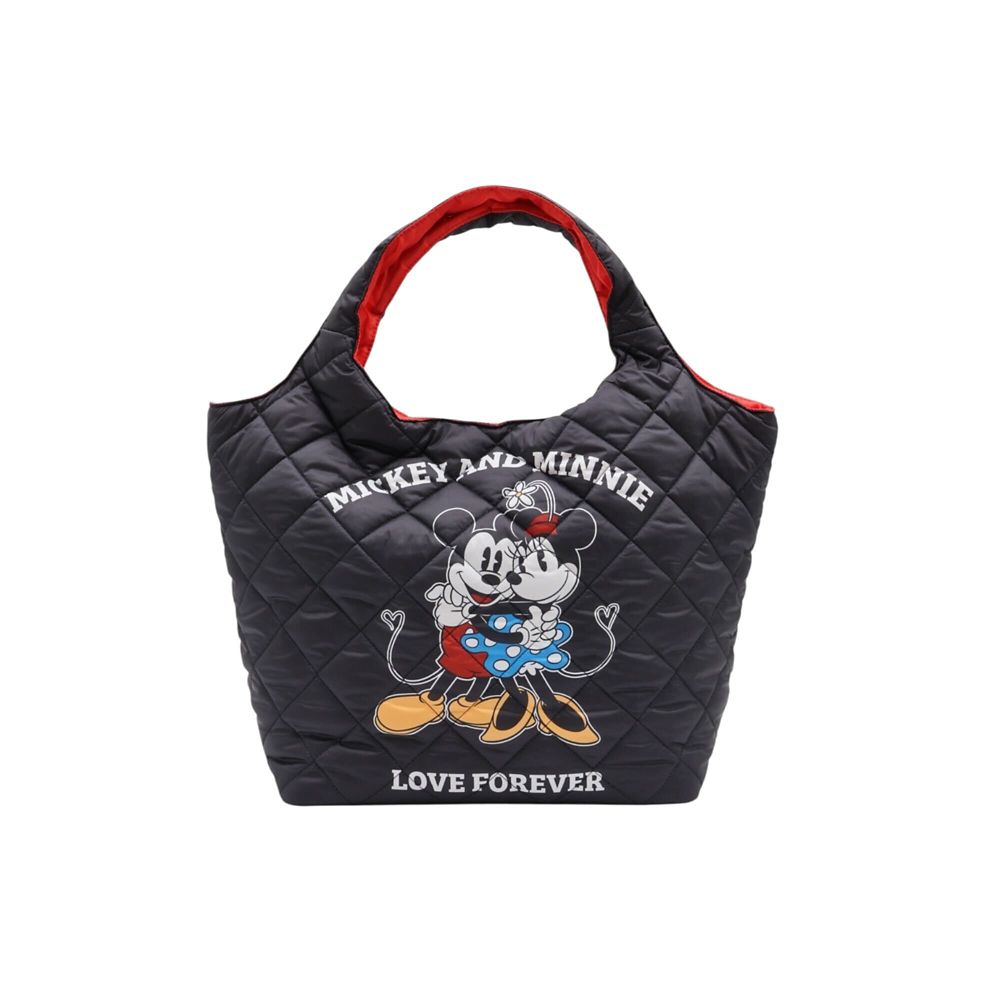 ミッキー＆ミニー　中綿キルティングトート　DMK-QUZ08
