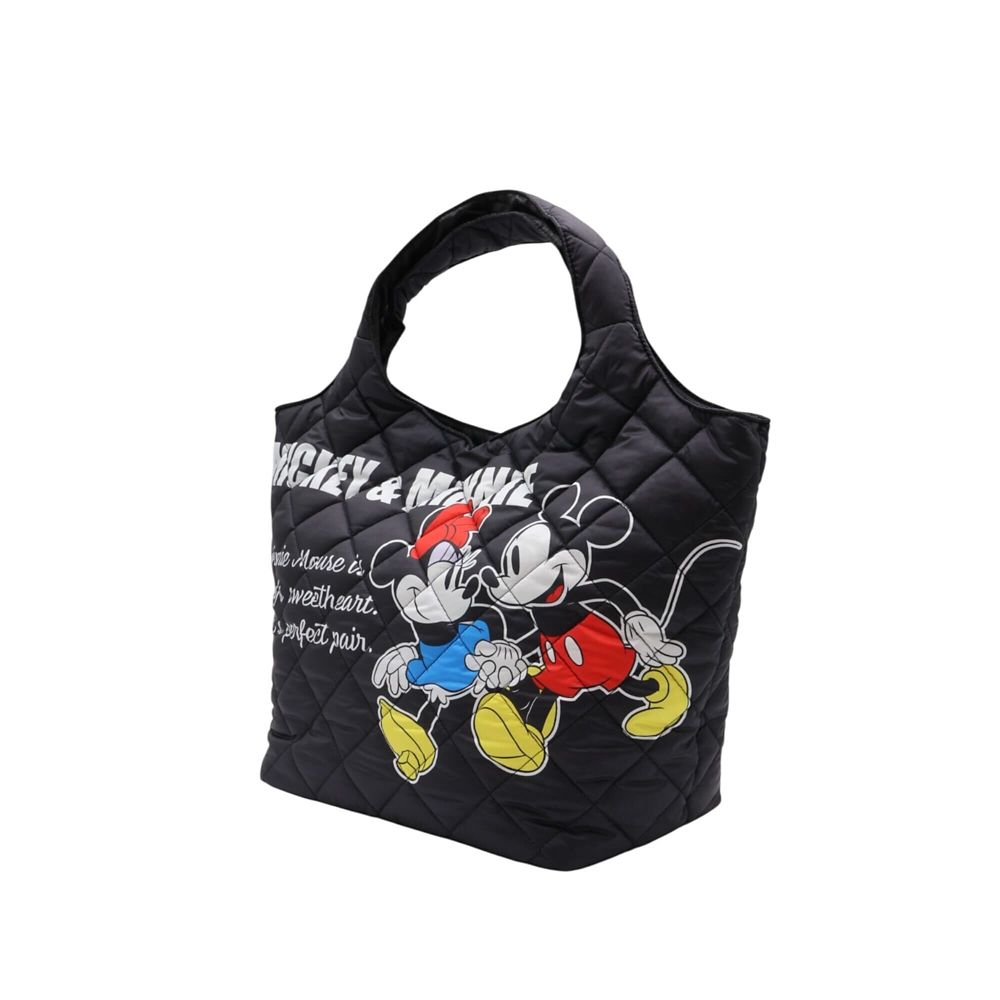 ミッキー＆ミニー　中綿キルティングトート　DMK-QUZ09