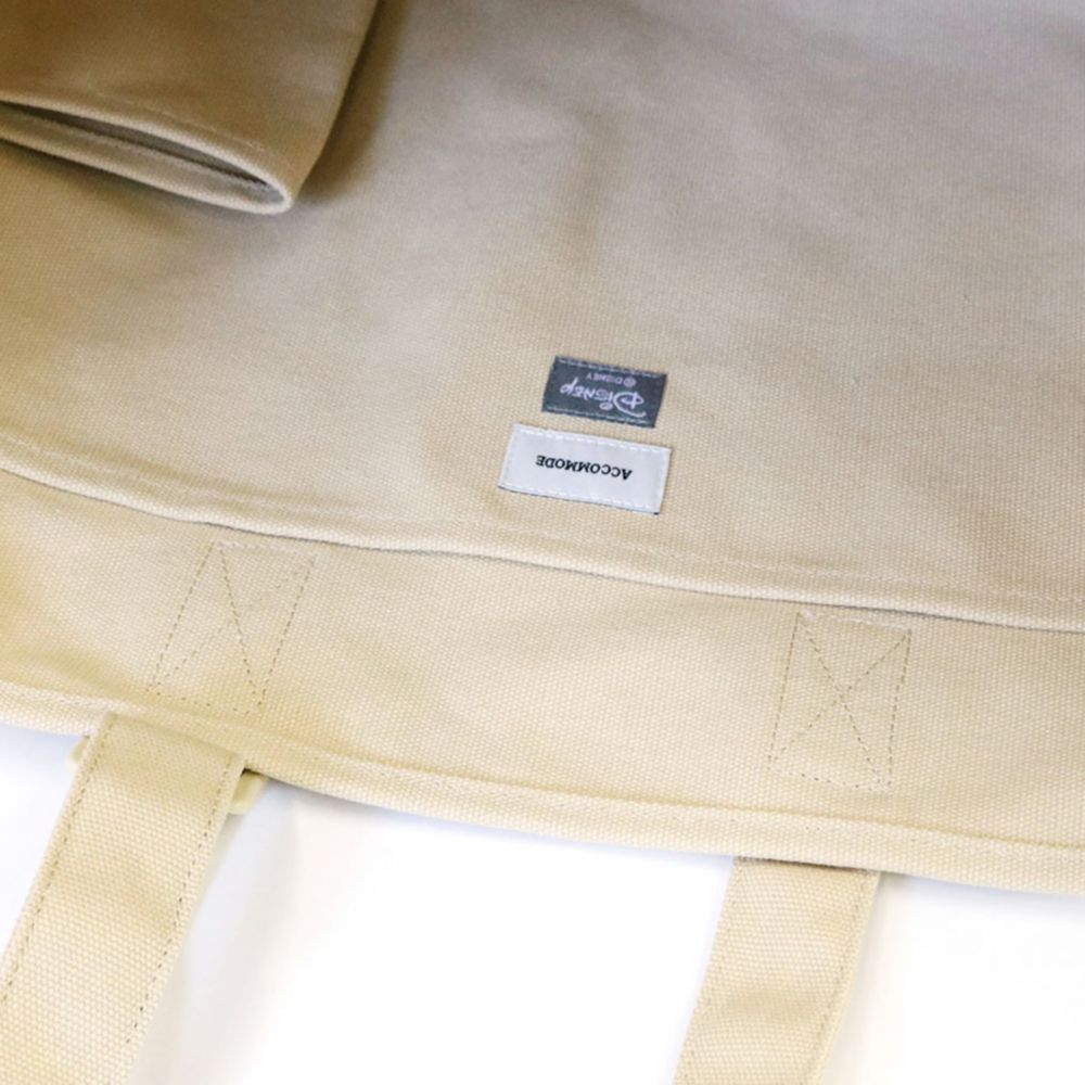 【ACCOMMODE】グーフィー キャンバスマルチポケットトート(D-BC081/BE)