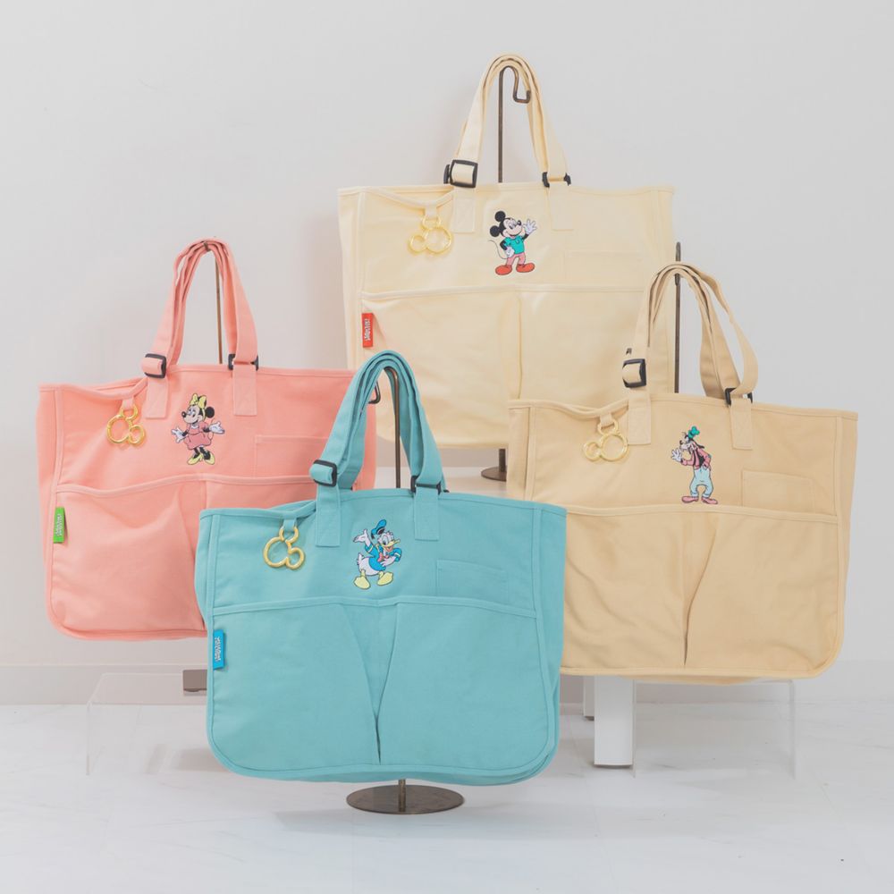 【ACCOMMODE】ミニー キャンバスマルチポケットトート(D-BC081/PI)